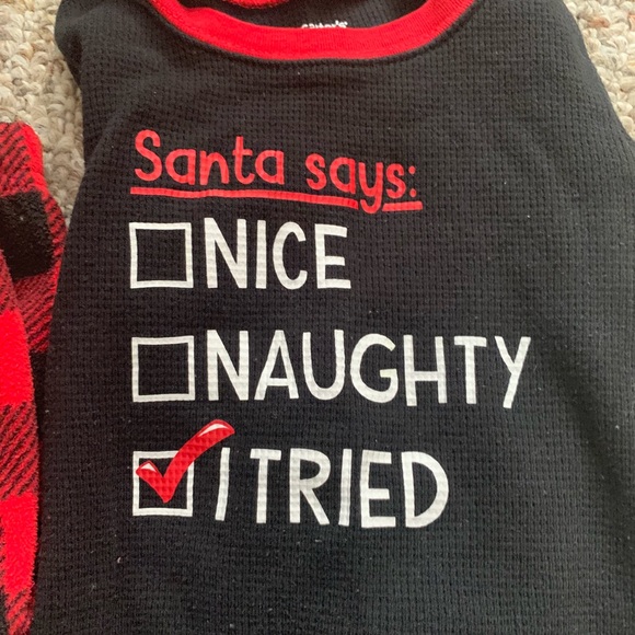Naughty or nice Christmas PJs - Picture 4 of 10